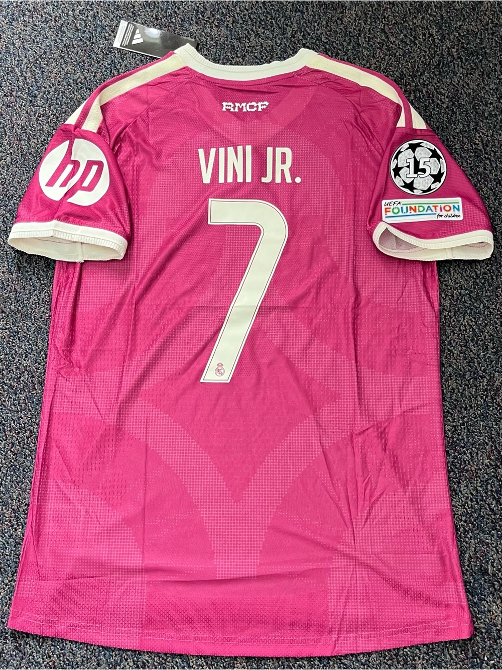 VINI JR. 7 REAL MADRID 26/27 THIRD PLAYER VERSION JERSEY (L)